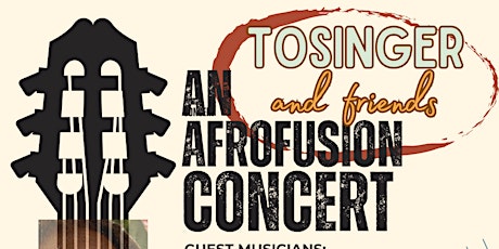 Imagen principal de Tosinger & Friends - An AfroFusion Music Concert