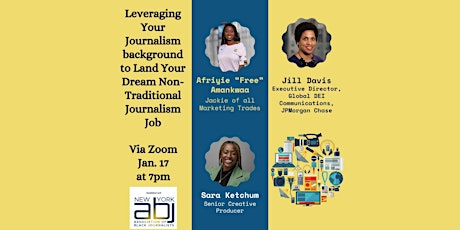 Image principale de Leveraging Your Journalism Background To Land A Non-Traditional Media Job!