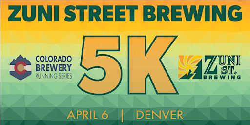 Immagine principale di Zuni Street Brewing 5k | Denver | 2024 CO Brewery Running Series 