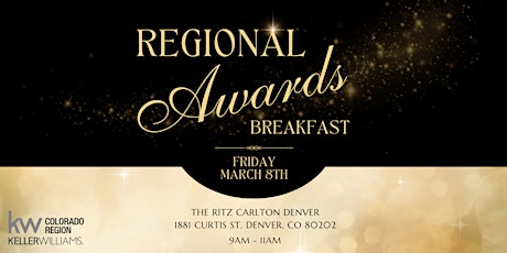 KW Colorado Regional Awards Breakfast primary image