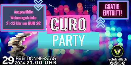 Hauptbild für €URO // Party