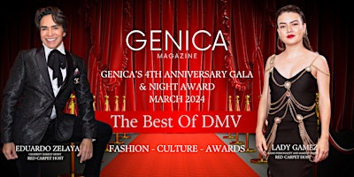 Imagem principal de GENICA'S GALA 4TH ANNIVERSARY | NIGHT AWARDS