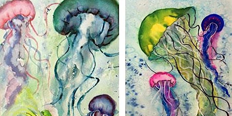 Jellyfish in Watercolors with Phyllis Gubins primary image