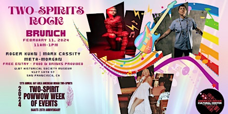 Two-Spirits ROCK: Live IndigeQueer Performances & BAAITS Brunch primary image