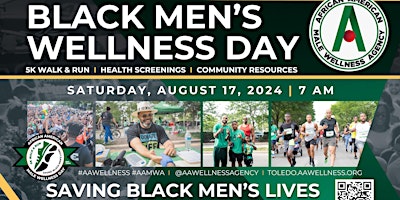 Imagem principal do evento 2024 Toledo Black Men's Wellness Day