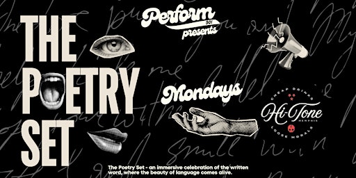 Imagen principal de The Monday Nigh Poetry Set @ The Hi-Tone (Upstairs)