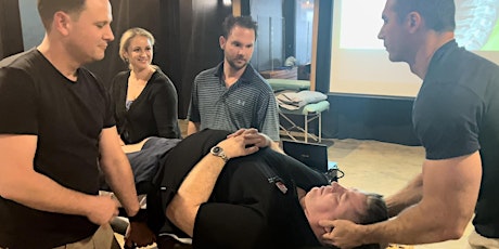 Adjusting the TMJ and Upper Cervical Spine (Perth)