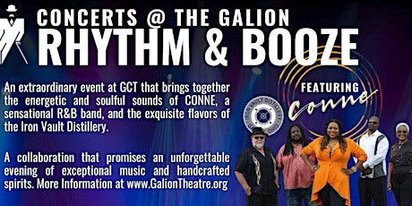 Image principale de Concerts at the Galion - Rhythm and Booze