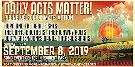 DAILY ACTS MATTER! RISING UP FOR CLIMATE ACTION primary image