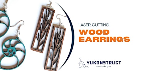 Laser Cutter Basics-Wooden Earrings primary image