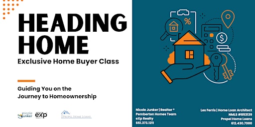 Primaire afbeelding van Heading Home - An Exclusive Home Buyer Class