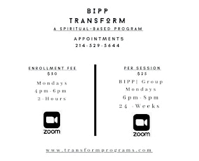 TRANSFORM BIPP Enrollment & Group Payment Link