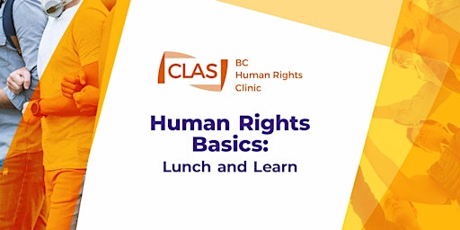 Imagen principal de Human Rights Basics - Lunch and Learn