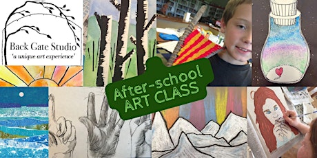 Image principale de Kids' After-school ART CLASS in Hidden Springs/Boise--ages 5.5-14