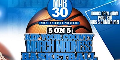 Primaire afbeelding van 5 on 5 March Madness