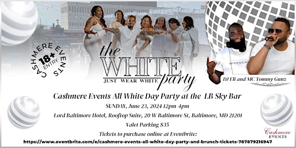 Cashmere Events the White Party at LB Sky Bar