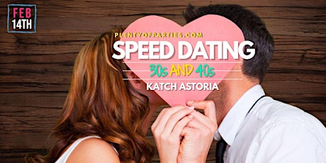 Astoria: Over 30 Valentine's Speed Dating & Mixer: Valentines  Day Party primary image