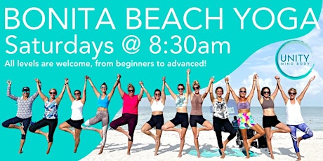 Bonita Beach Yoga with Unity Mind Body - $15