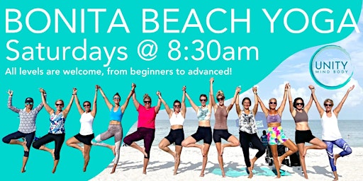 Bonita Beach Yoga with Unity Mind Body - $15 primary image
