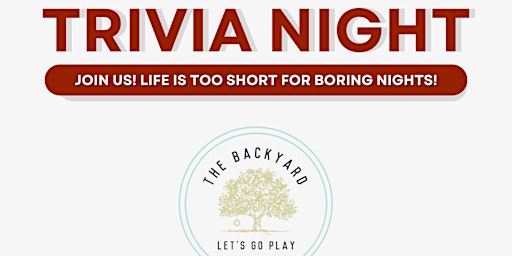 Image principale de Backyard Leeds Trivia Night