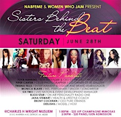 NABFEME & WOMEN WHO JAM PRESENT....SISTERS BEHIND THE BEAT primary image