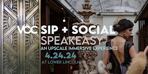 Imagem principal do evento Sip + Social Speakeasy