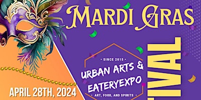 Primaire afbeelding van URBAN ARTS AND EATERY EXPO APRIL 2024