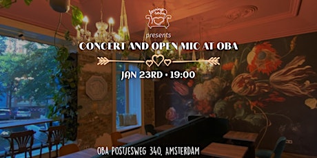 Concert and Open Mic  at the OBA