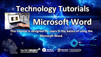 Technology Tutorial - Hervey Bay Library - Microsoft Word Basics primary image