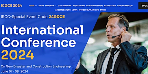 Image principale de International Conference on Geo-Disaster and Construction Engineering-2024