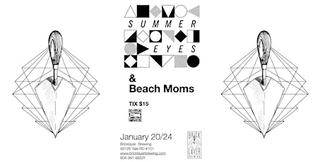 BRICKLAYER BREWING PRESENTS SUMMER EYES W/ SPECIAL GUESTS BEACH MOMS primary image