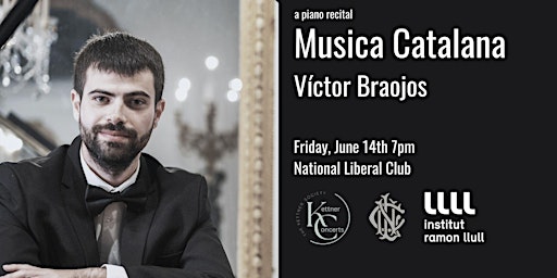 Musica Catalana | Víctor Braojos, a piano recital primary image