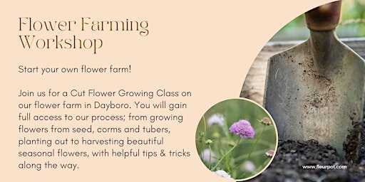 Immagine principale di Beginners Flower Farm Class 