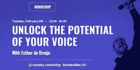 Image principale de Unlock the potential of your voice (2-hour workshop)