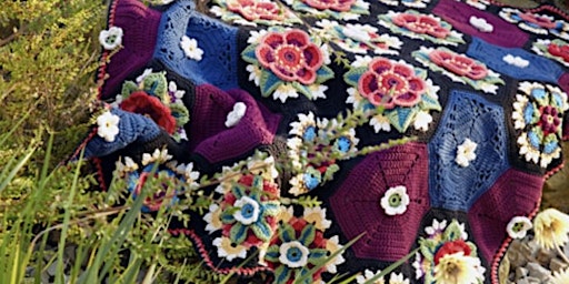 Primaire afbeelding van Crochet club-Fridas flowers may 12.45-14.45