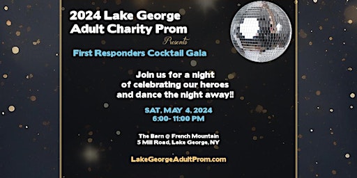 Primaire afbeelding van 2024 Lake George Adult Charity Prom