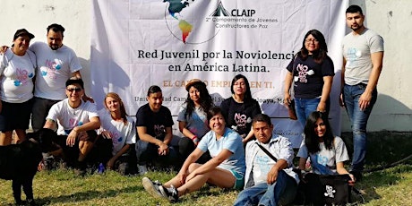 Imagem principal do evento II Encontro da Rede de Jovens Construtores da Paz da América Latina (II Encuentro de la Red de Jóvenes Contstructores de Paz de América Latina). 