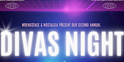 Imagem principal do evento DIVAS NIGHT (Presented by WRENSSTAGE & Nostalgia)