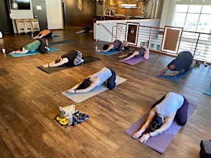 All-Levels Yoga Class at Market Garden Brewery - [Bottoms Up! Yoga & Brew]