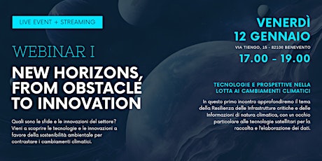 Immagine principale di New Horizons, from obstacle to innovation  (I) 