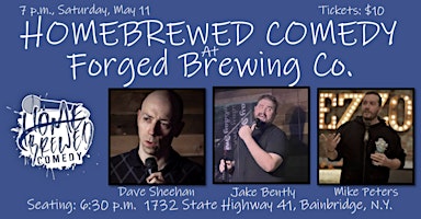 Imagem principal do evento Homebrewed Comedy at Forged Brewing Co.