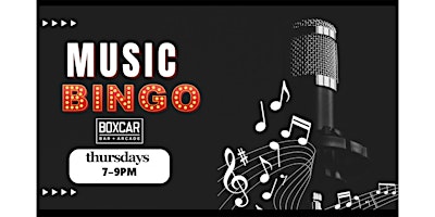 Music Bingo at Boxcar Bar-Arcade Greensboro primary image