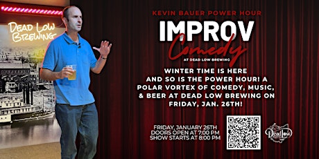 IMPROV Comedy w/ Kevin Bauer's Power Hour primary image