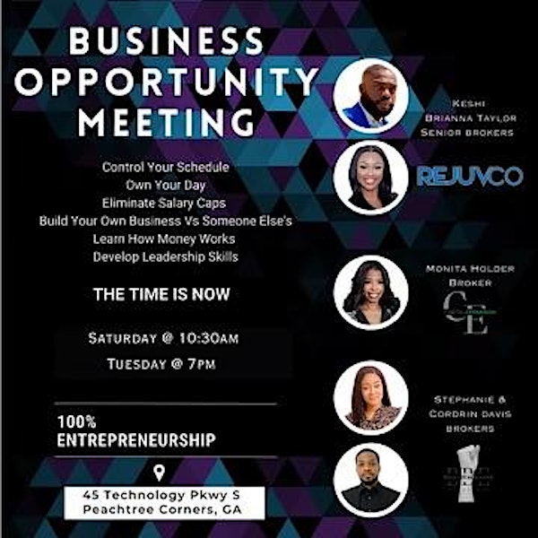 BUSINESS OPPORTUNITY MEETING