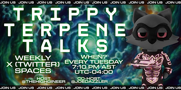 Trippy Terpene Talks - Learn about Cannabis with Games & Conversation