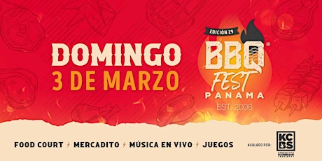 BBQ Fest Panama 2024 (Avalado por KCBS) primary image