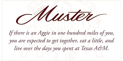 Primaire afbeelding van Comal County A&M Club Aggie Muster 2024