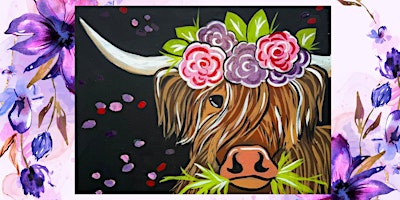 Brush Hour-Flower Power Cow primary image