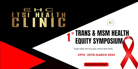 TRANS & MSM Health Equity Symposium