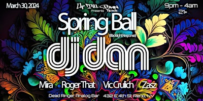 Imagem principal do evento Spring Ball (Blacklight Responsive) ft. Dj Dan